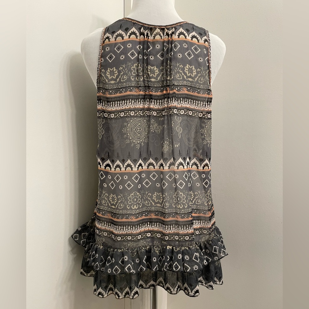 Sheer Ruffle Top - Picture 4 of 4